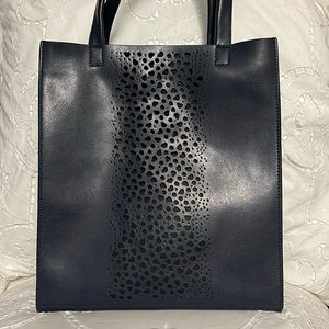 Banana Republic Solid Blue Tote
